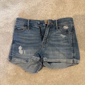 Women's Blue Denim Shorts